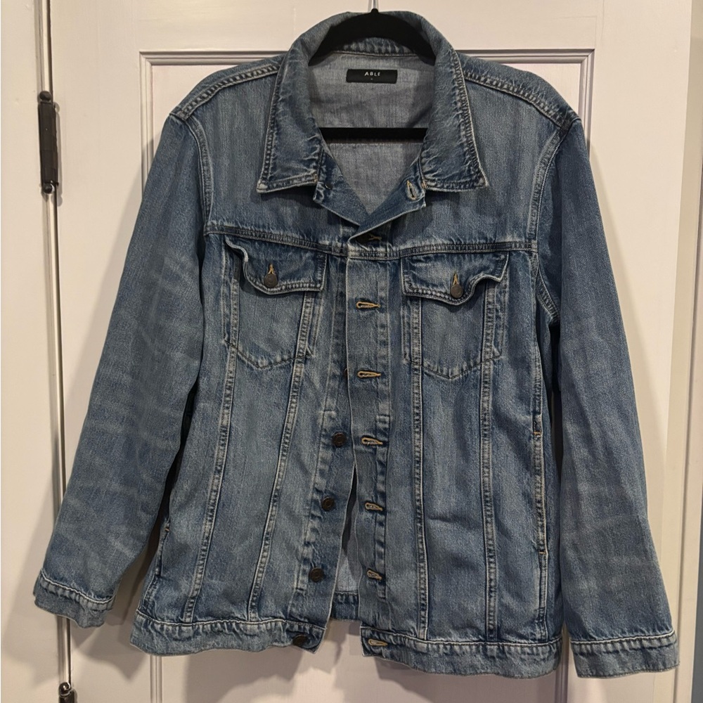 Able Merly Blue Jean Jacket
